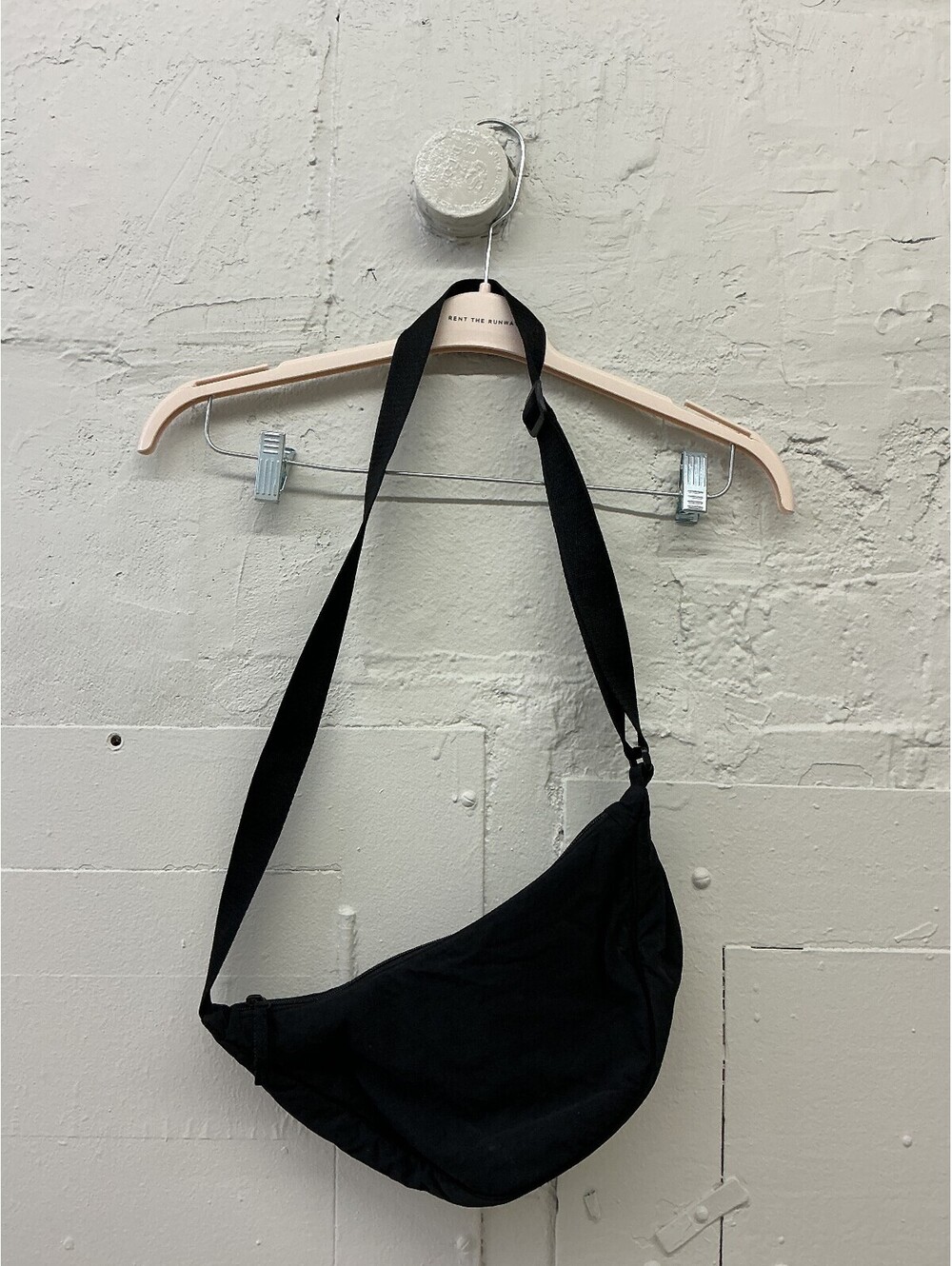 Uniqlo Black Crossbody Sling Bag with Adjustable Strap